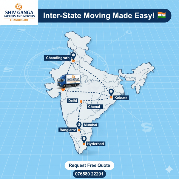 Cover photo of Shiv Ganga Packers And Movers Chandigarh